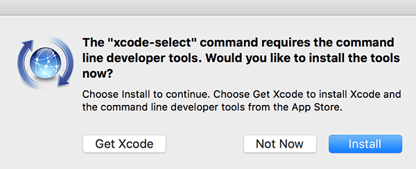 Download Mac Xcode Command Line Tools